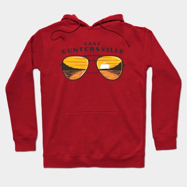 Lake Guntersville Sunglasses • Shades Hoodie by Alabama Lake Life